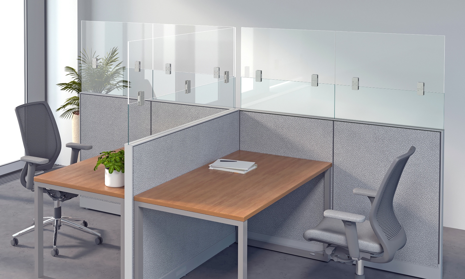 Desk Privacy Panels Custom Room Dividers Office Cubicle Solutions