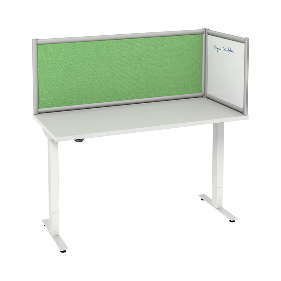 Terrace™ Framed Desk Dividers Privacy Desk Divider Desk Partition