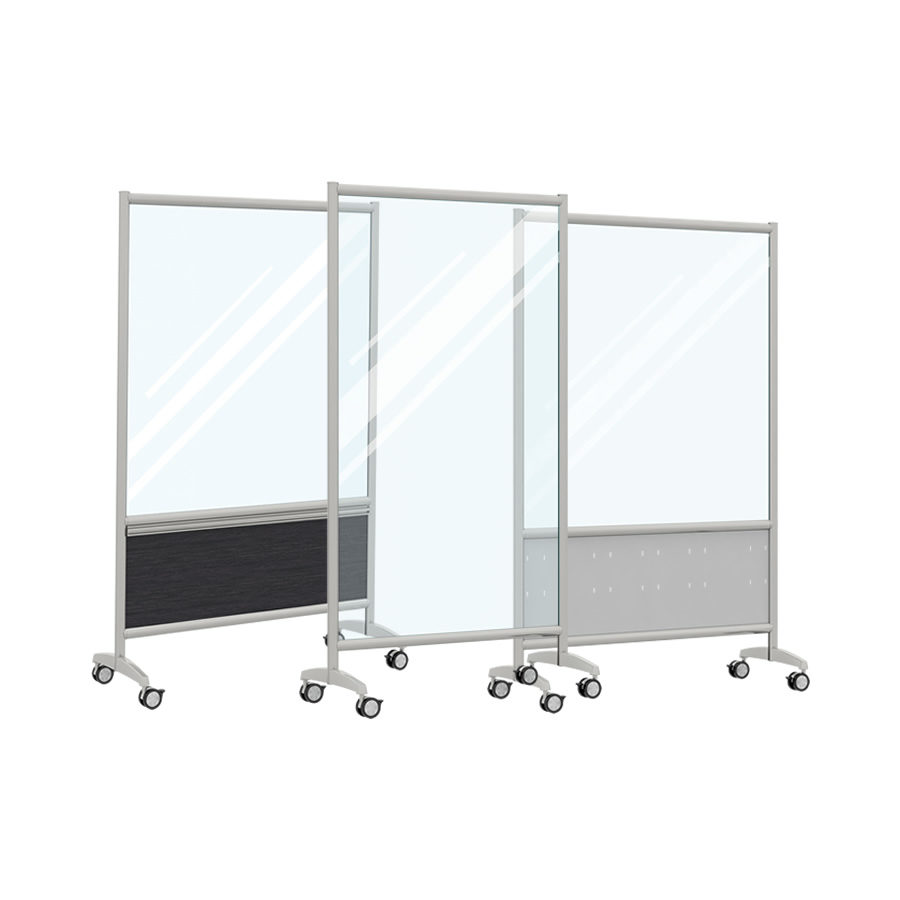 Mobile Whiteboard on Wheels Durable Portable Office Whiteboards