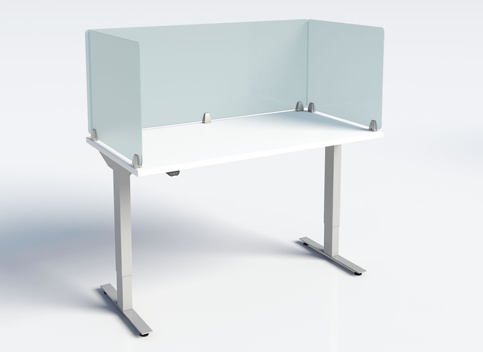 Plexiglass Dividers for Desk | MergeWorks