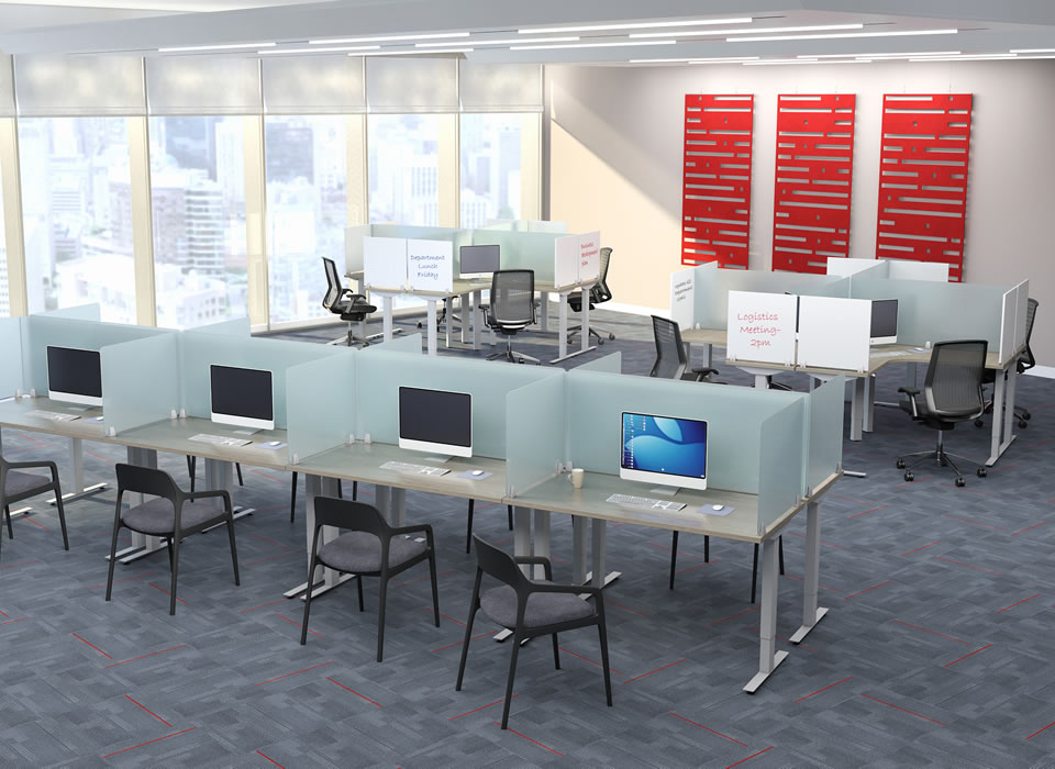 Sneeze Guard for Desk | MergeWorks