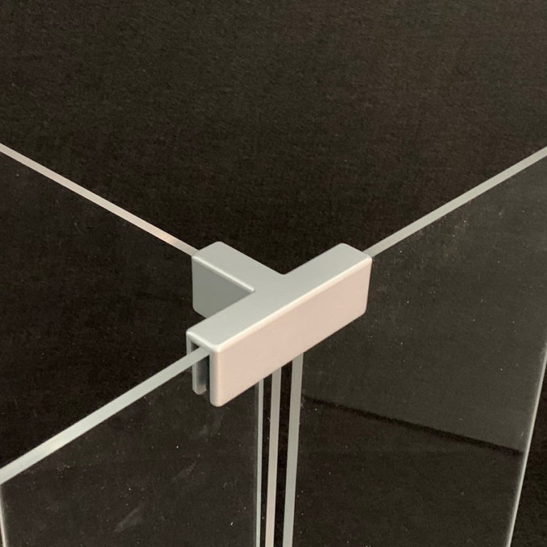 3Way Acrylic Panel Connectors Workstation Dividers Acoustic Partitions