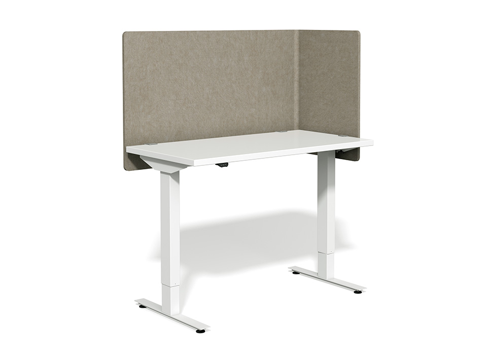 EchoWrap L Panel Desk Privacy Panel Office Desk Barriers