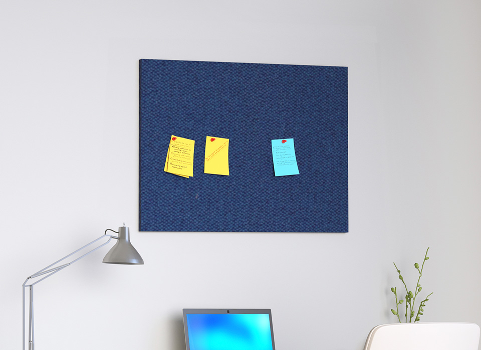 Wall Mounted Fabric Tackboards Unframed Tackboard Office Tack Board