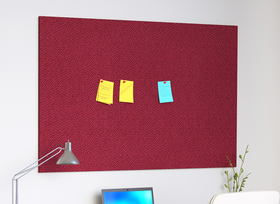 Wall Mounted Fabric Tackboards Unframed Tackboard Office Tack Board