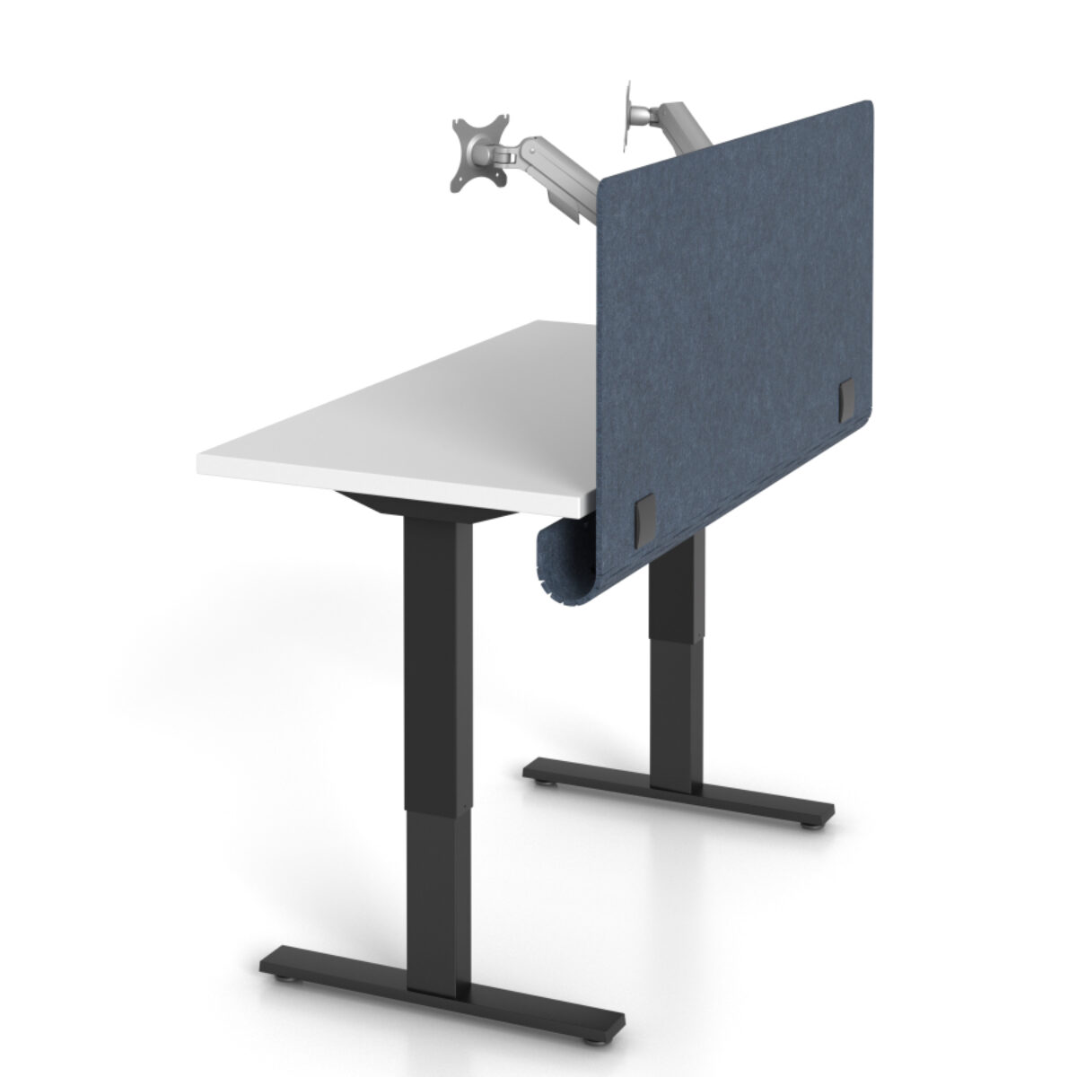 Midtown Wire Management Panel | Office Privacy Dividers