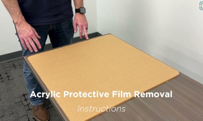 Acrylic Protective Film Removal