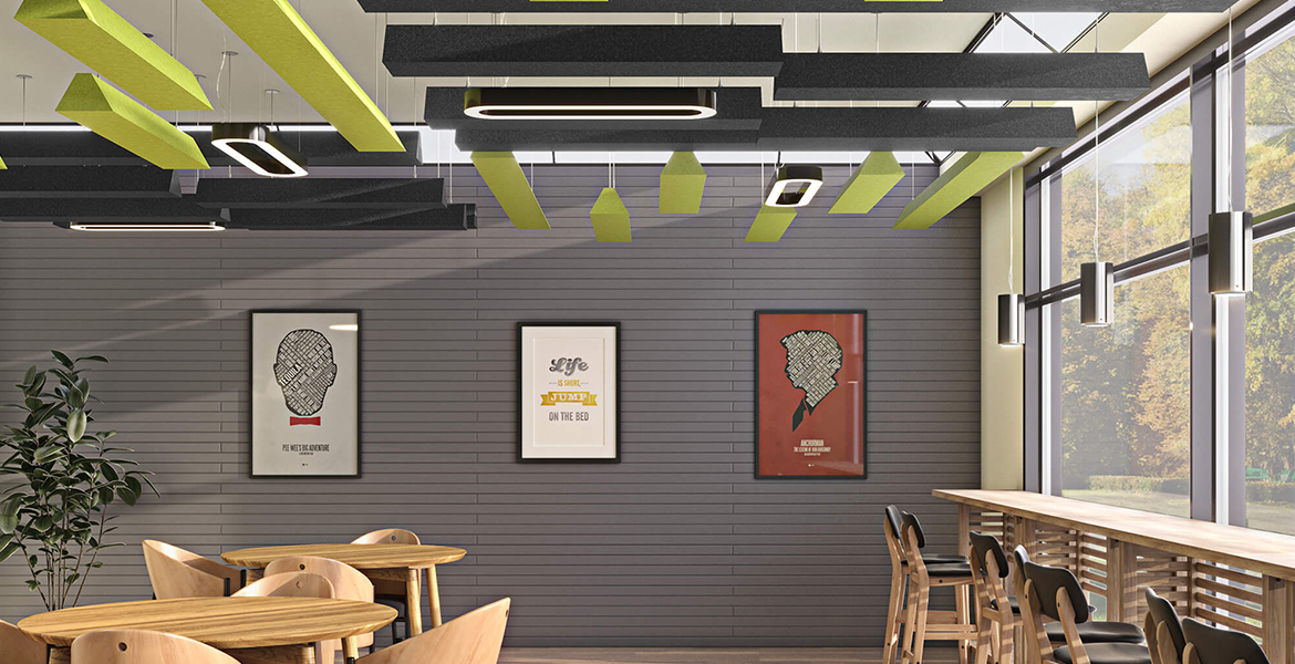 Brewing Better Acoustics for Coffee Shops This Fall - MergeWorks - Acoustic Solutions