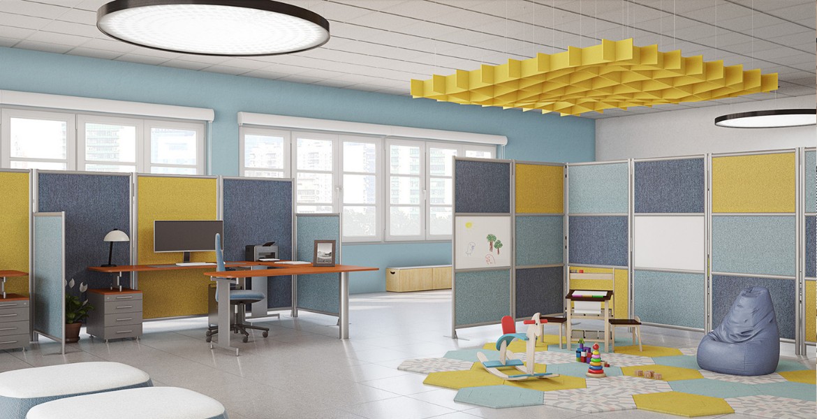 Why Room Dividers Are Becoming Essential for Modern Spaces - MergeWorks - Acoustic Solutions